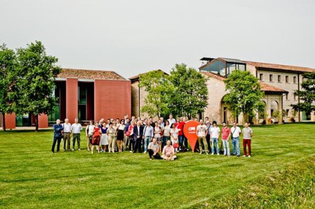 Visita a H-Farm, foto di gruppo