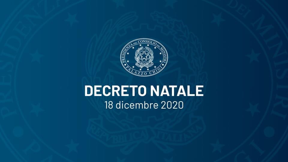 Decreto Natale 2020 cosa si può fare e cosa no e le attività che