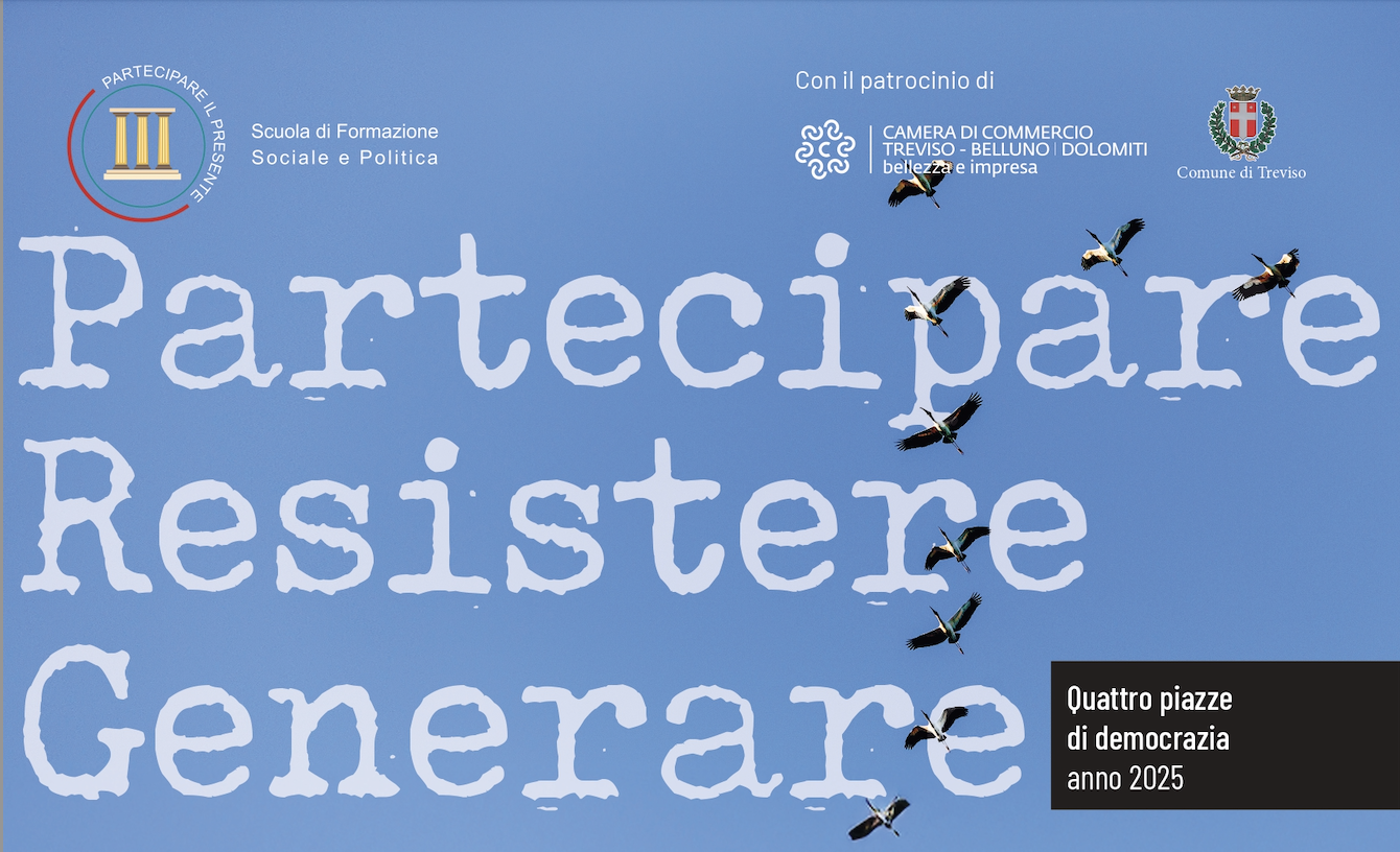 Partecipare Resistere Generare: al via un ciclo di incontri per riscoprire il senso della cittadinanza