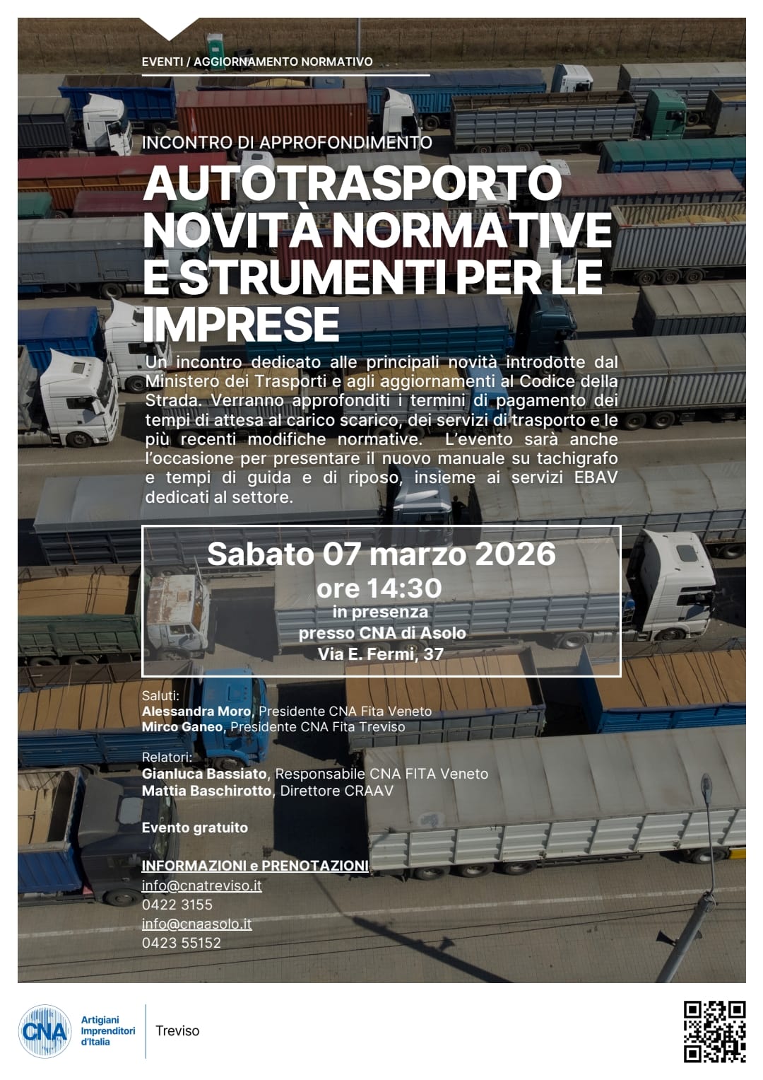 AUTOTRASPORTO: NOVITÀ NORMATIVE E STRUMENTI PER LE IMPRESE